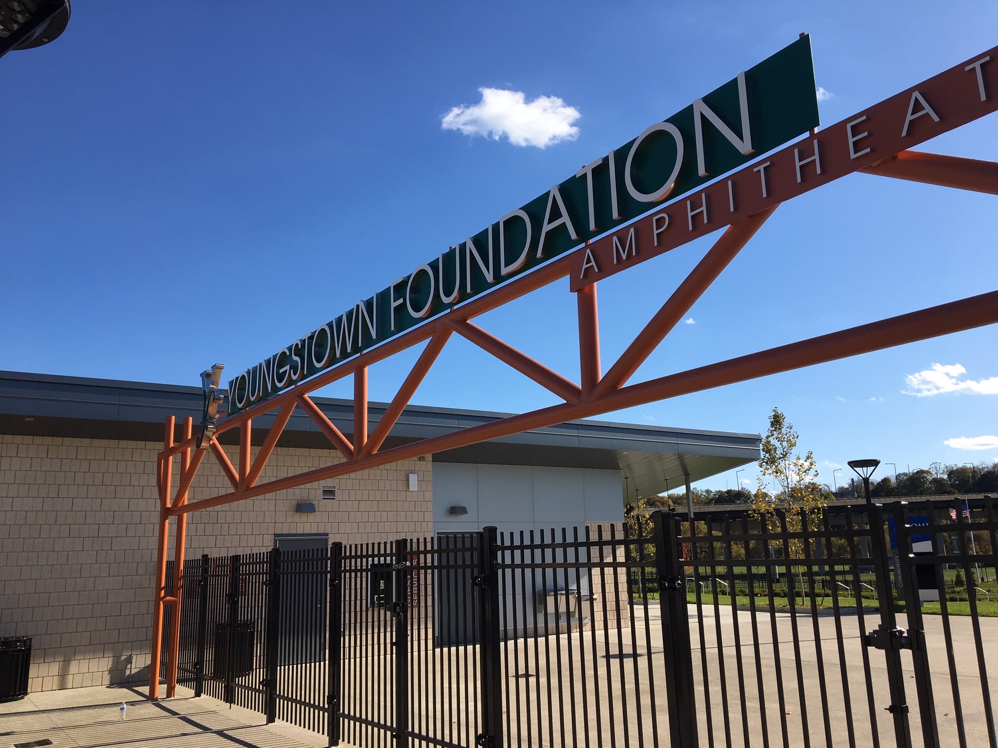 Amphitheatre + Arena Signage — Covelli Centre / Youngstown Foundation Amphitheatre