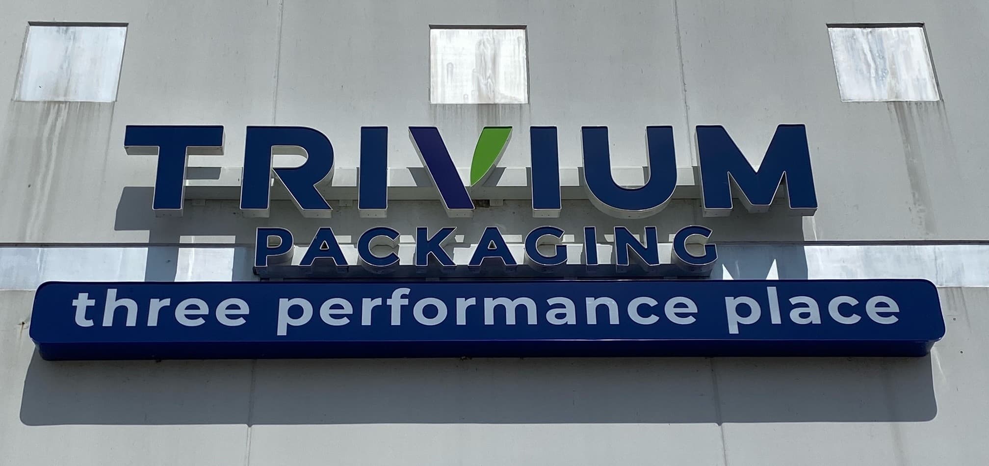 Illuminated Channel Letters — Trivium