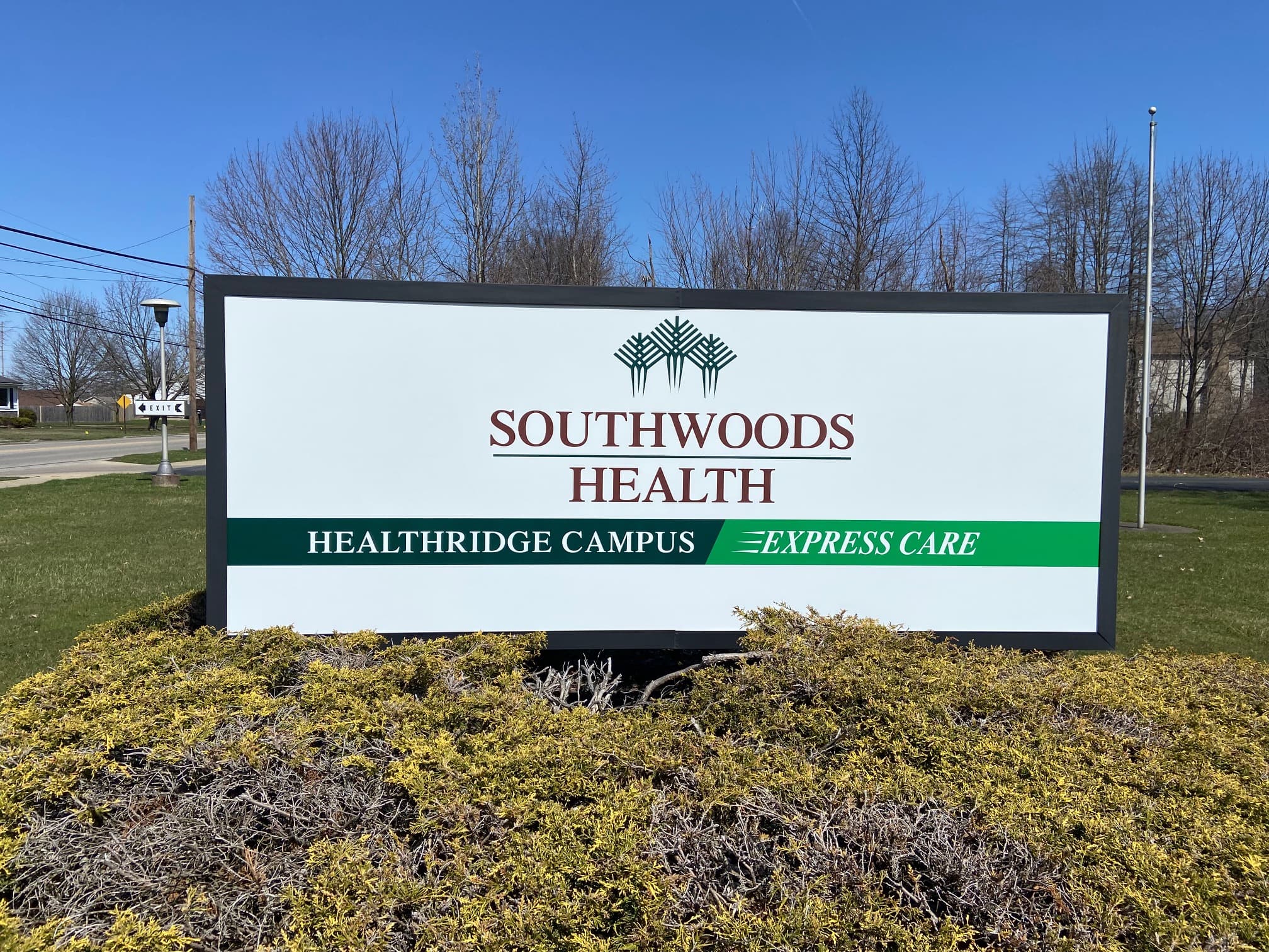 Healthridge Campus signage installed by RL